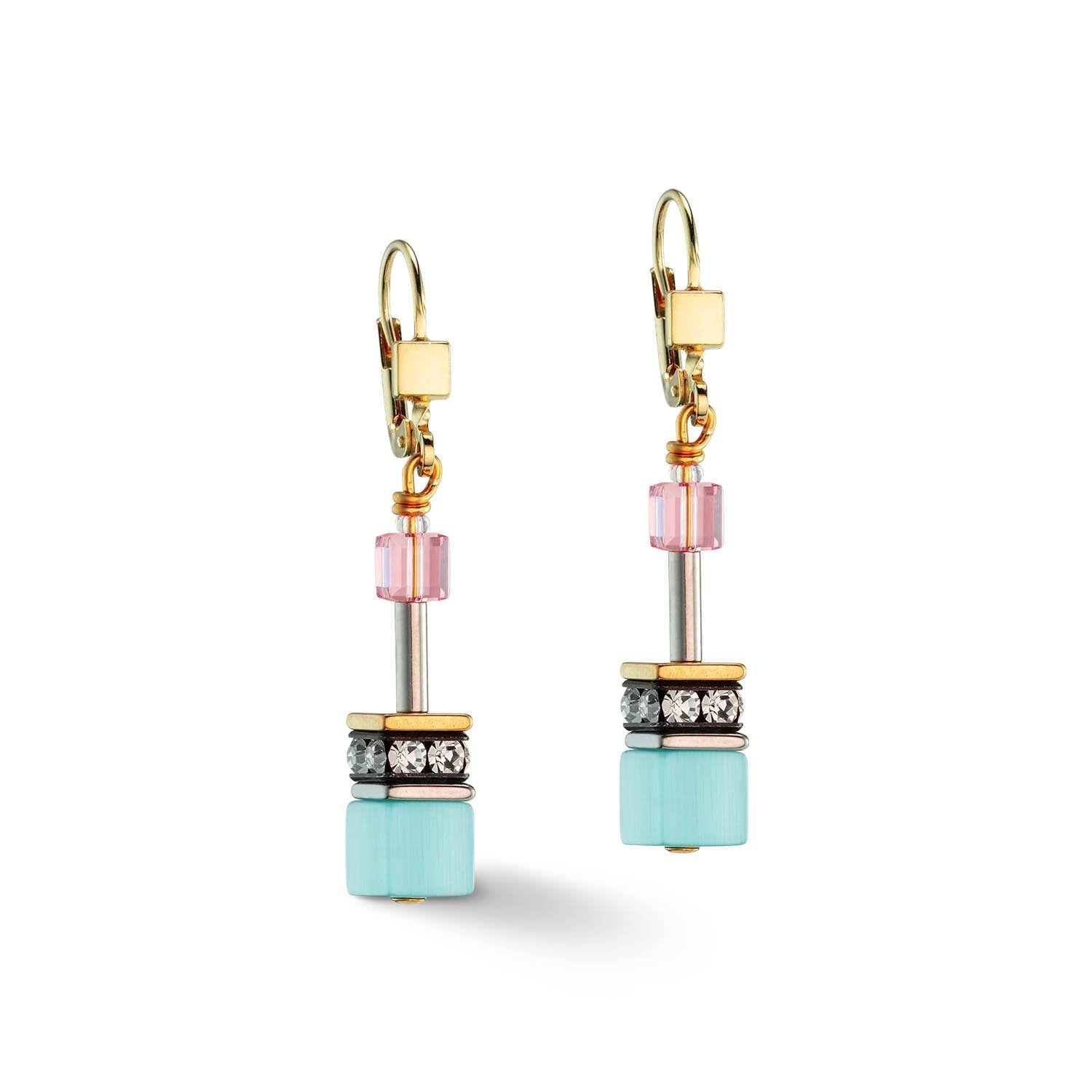 Coeur De Lion GeoCUBE� Iconic Gentle Multicolour Earrings 2838/20-1576 image 0