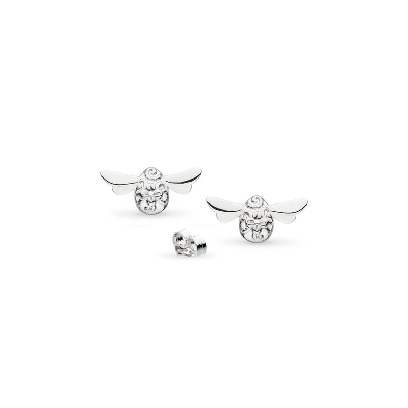 Kit Heath Blossom Flyte Honey Bee Stud Earrings 40338RP278759