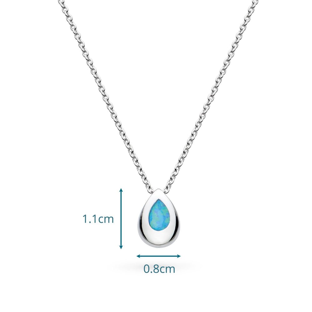 Kit Heath Coast Pebble Blue Blue Opal 18" Necklace 90190BSO278768