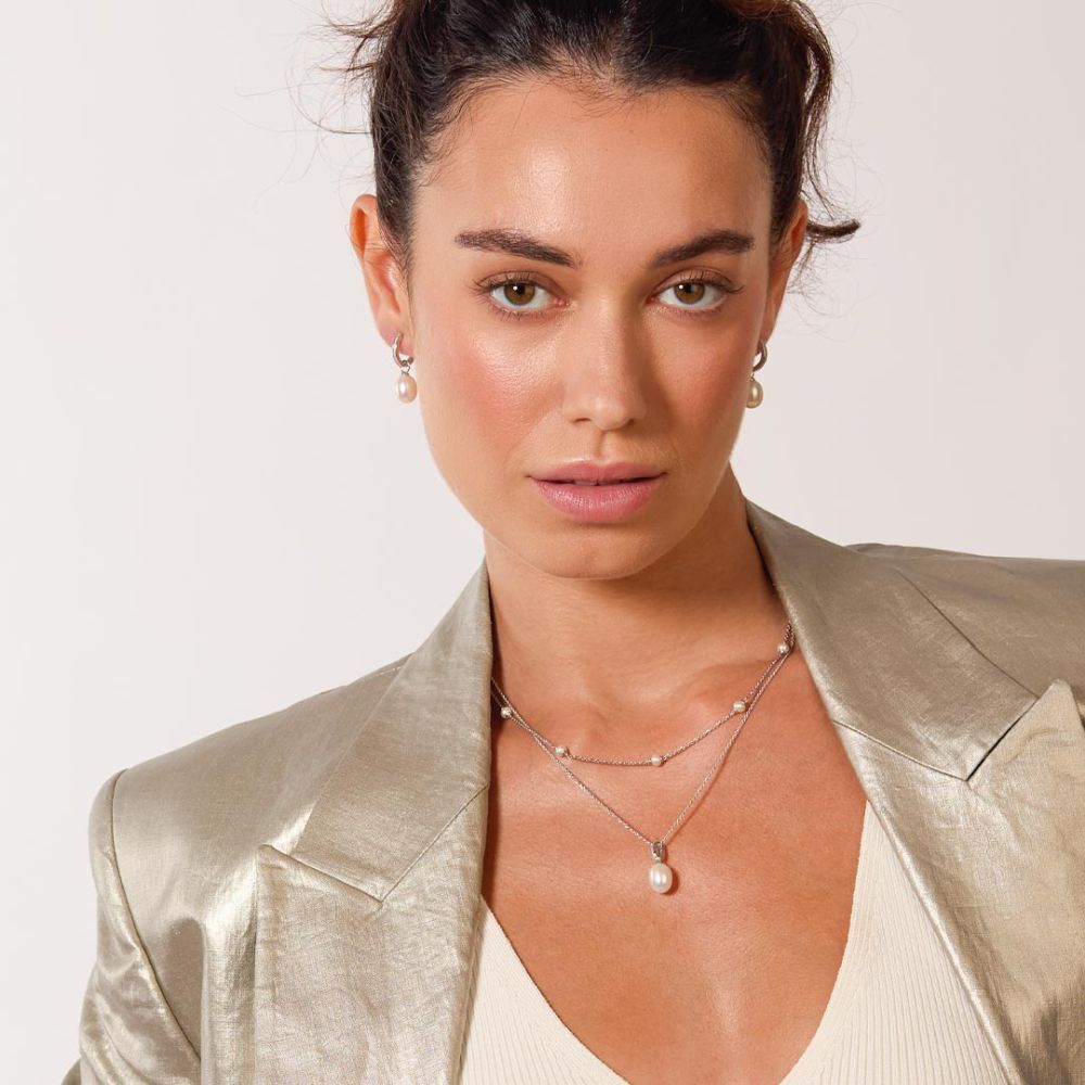 Kit Heath Revival Classic Pearl Glitz 18" Necklace 90429FPC276128