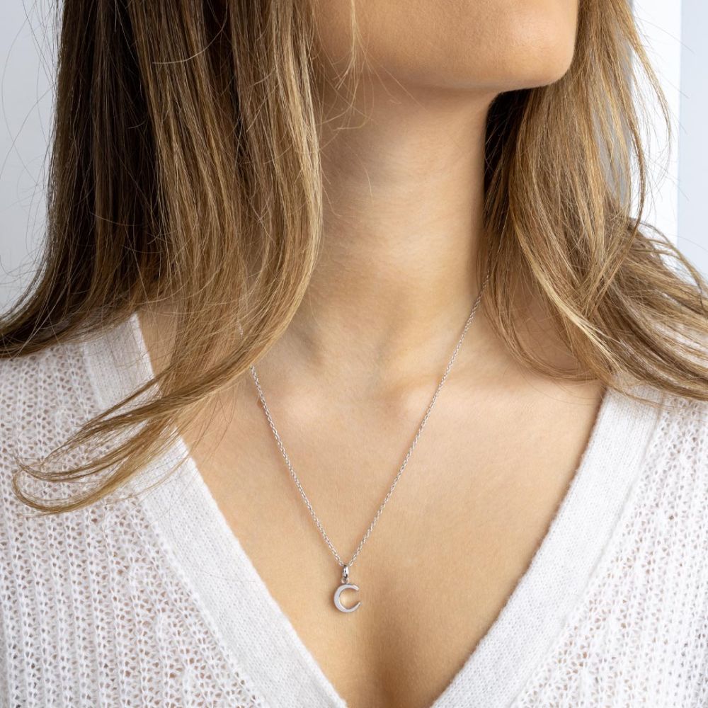 Kit Heath Signature Skript Capital C 18" Necklace 9198RPC276141