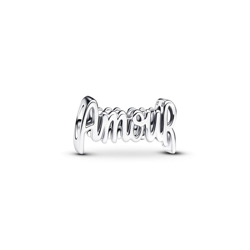 PANDORA Amour Script Charm 794426C00794426C00