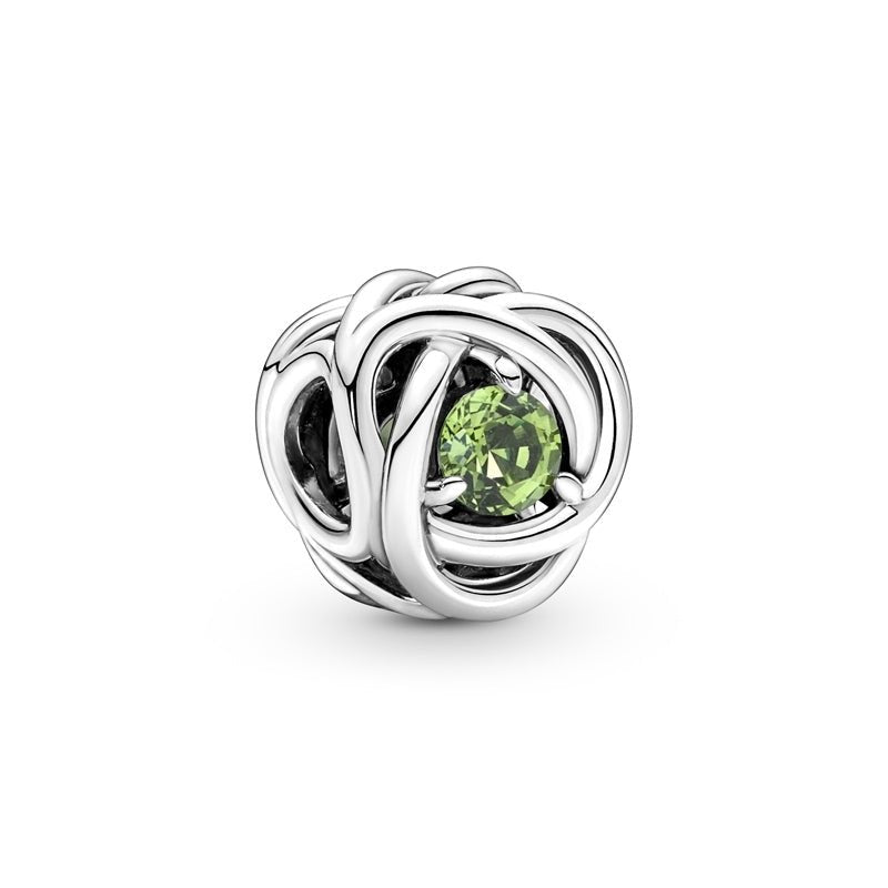 PANDORA August Birthstone Eternity Circle Charm 790065C03