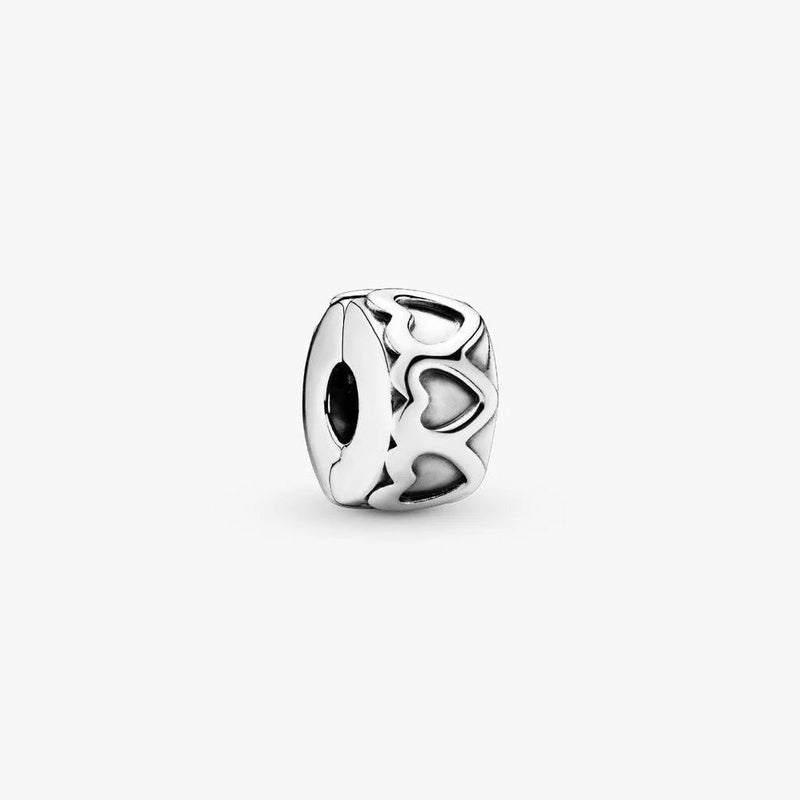 PANDORA Band of Hearts Clip Charm 791978791978