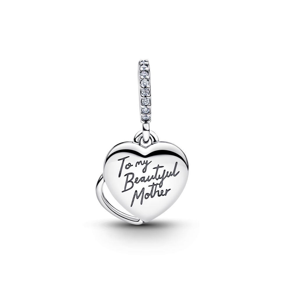 PANDORA Beautiful Mother Double Dangle Charm 794456C01