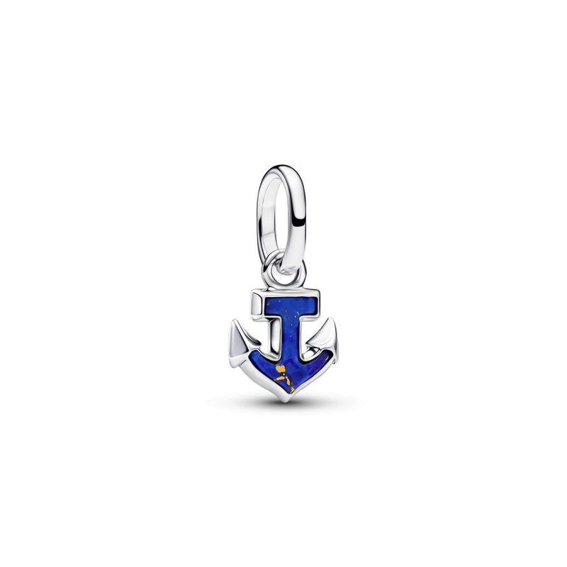 PANDORA Blue Anchor Mini Dangle Charm 794610C01794610C01
