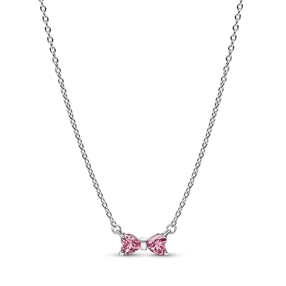 PANDORA Bow Pendant Necklace 394235C01 - 45