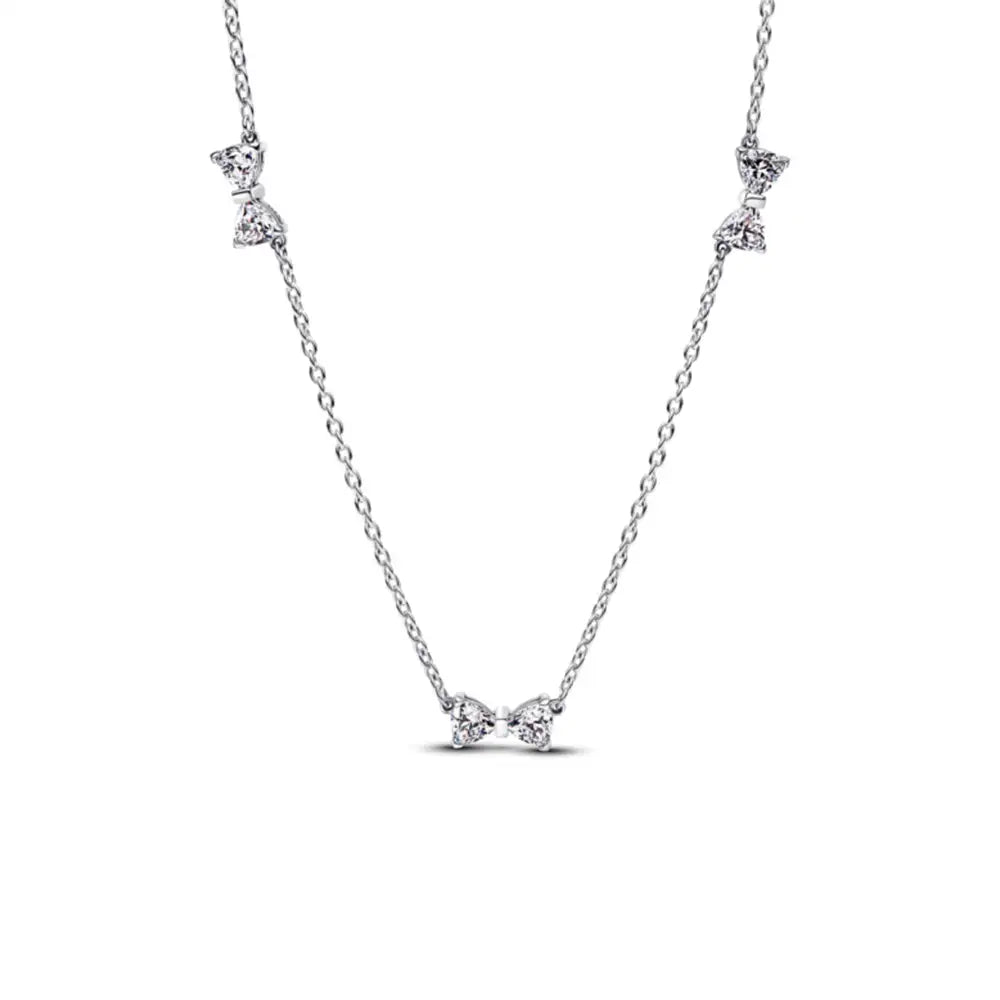 PANDORA Bow Station Chain Necklace 394231C01 - 40