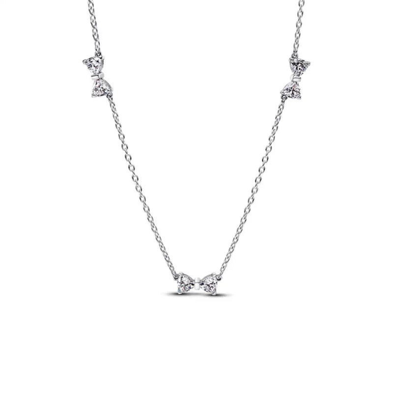 PANDORA Bow Station Chain Necklace 394231C01 - 40