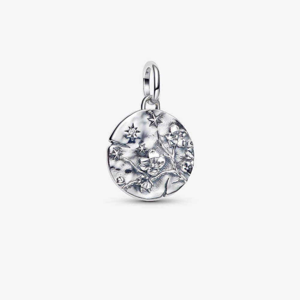PANDORA Cherry Blossom Medallion Charm 794085C01276353