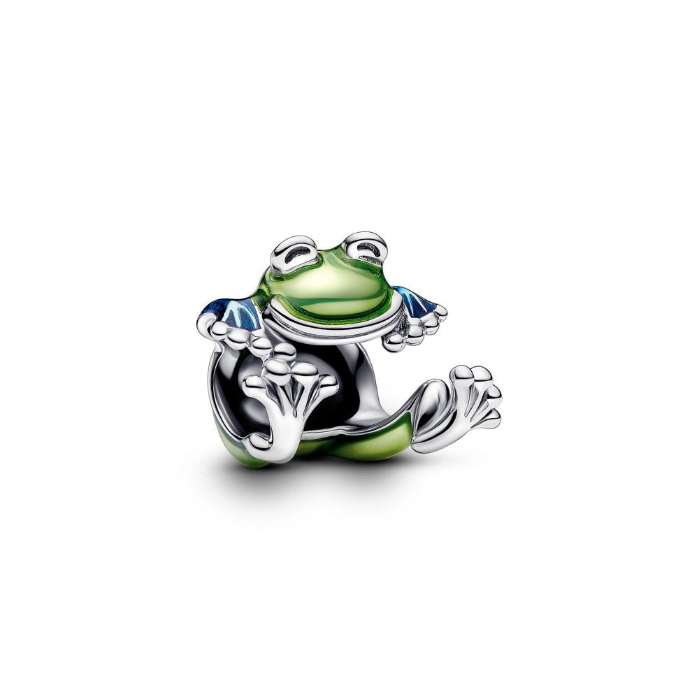 PANDORA Climbing Frog Charm 793342C01