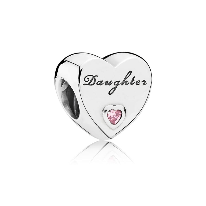 PANDORA Daughter Heart Charm 791726PCZ