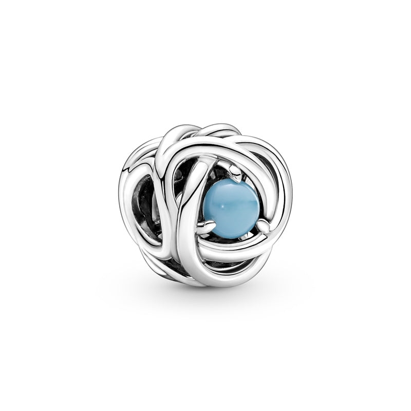 PANDORA December Birthstone Eternity Circle Charm 790064C02