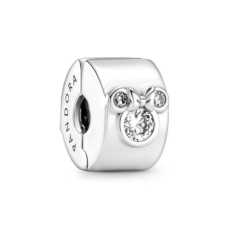 PANDORA Disney Mickey Mouse & Minnie Mouse Clip Charm 790111C01