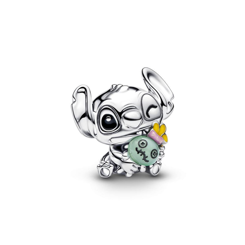 PANDORA Disney Stitch & Scrump Charm 794554C01