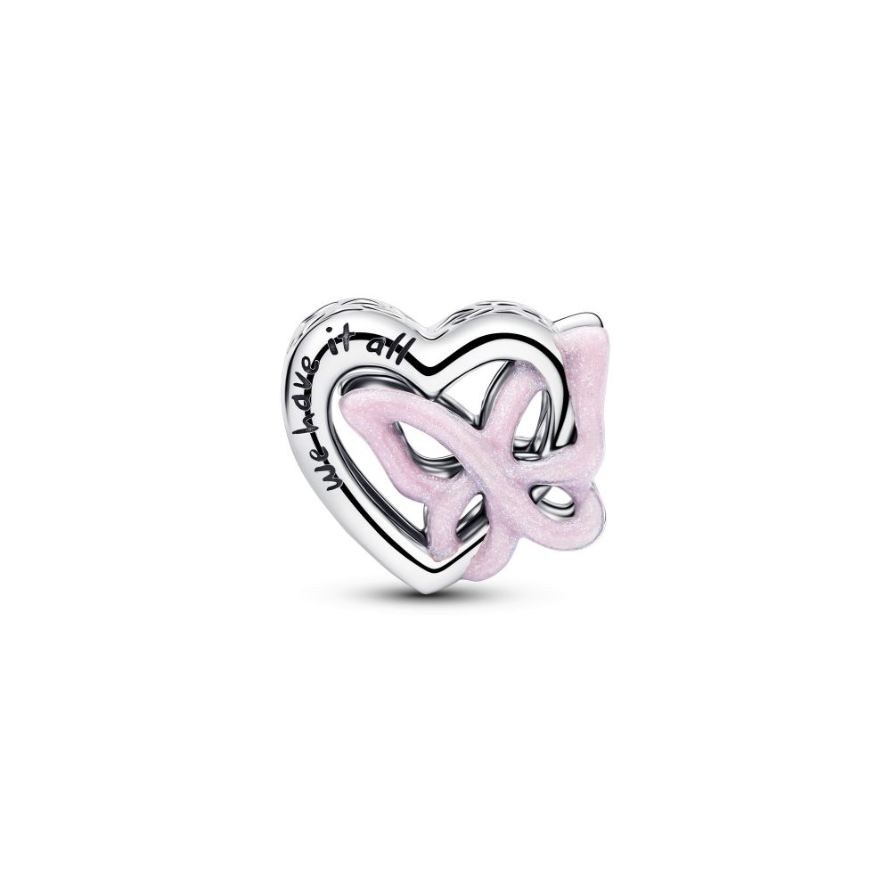 PANDORA Entwined Heart & Butterfly Charm 794475C01