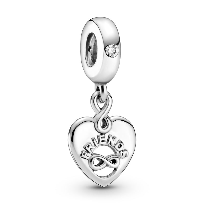 PANDORA Friends Forever Heart Dangle Charm 799294C01