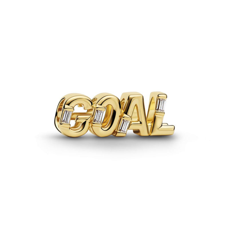 PANDORA Goal Script Charm 764709C0100279941