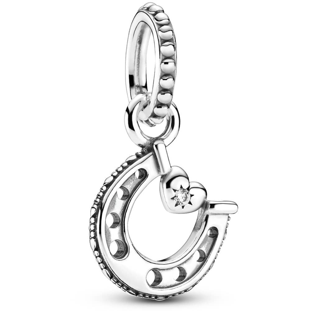 PANDORA Good Luck Horseshoe Dangle Charm 799157C0143609