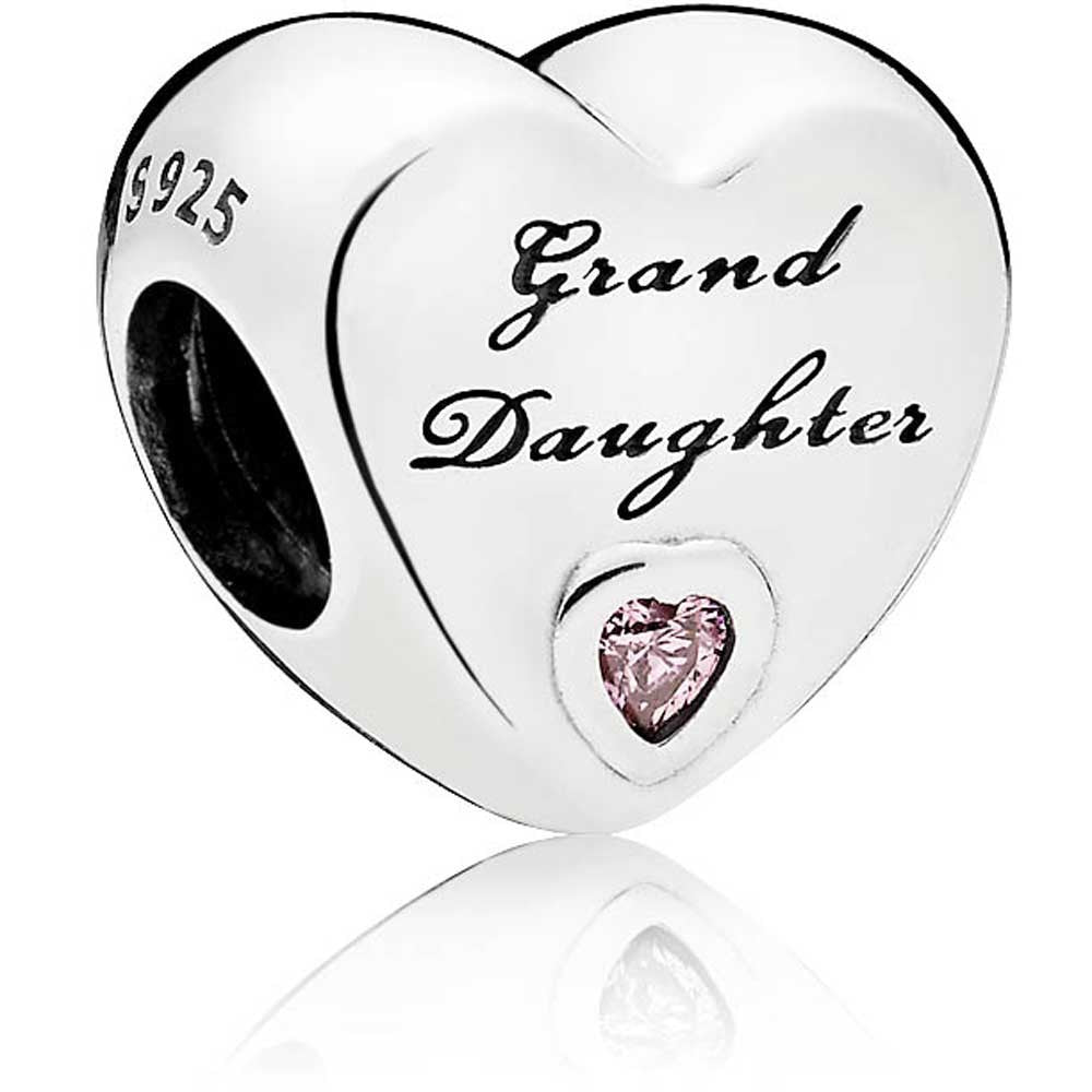 PANDORA Granddaughter Heart Charm 796261PCZ