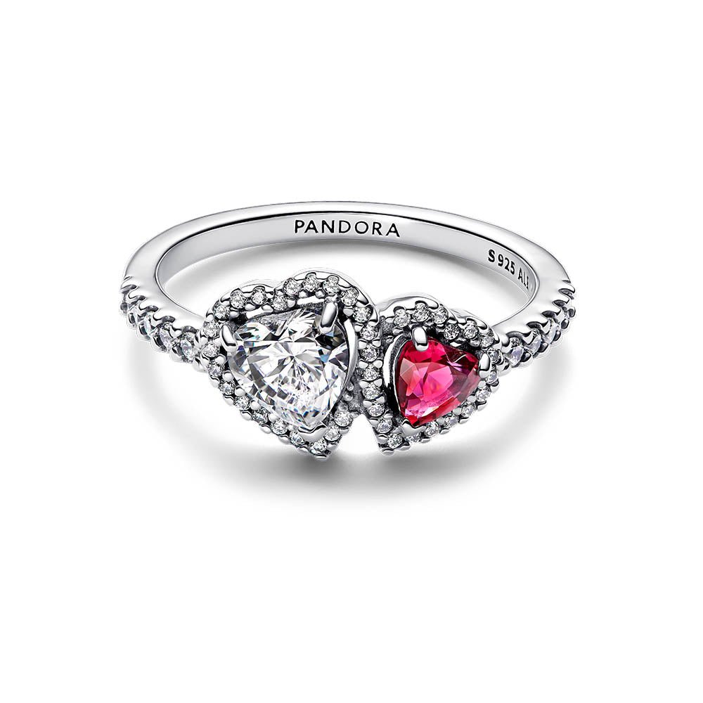 PANDORA Halo Hearts Ring 193662C0180272718