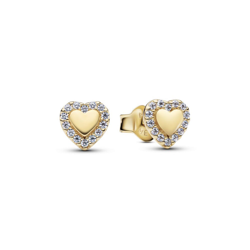 PANDORA Heart Halo Stud Earrings 264363C01264363C01