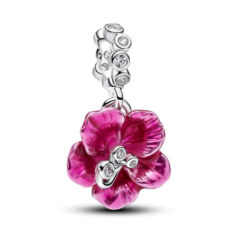 PANDORA Hibiscus Dangle Charm 794698C01794698C01