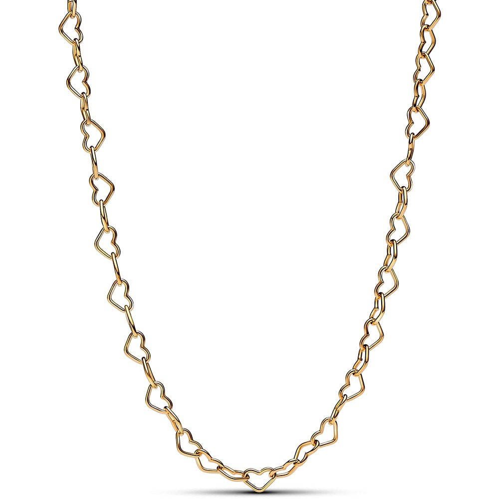 PANDORA Linked Hearts Collier Necklace 363334C00 - 45