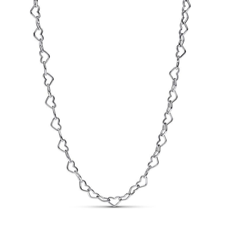 PANDORA Linked Hearts Collier Necklace 393334C00-45393334C00-45