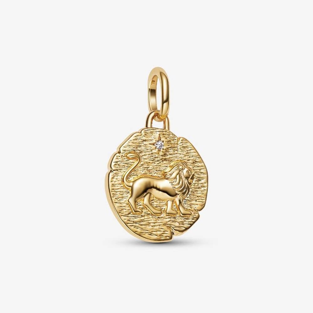 PANDORA Lion Medallion Charm 763974C01276310