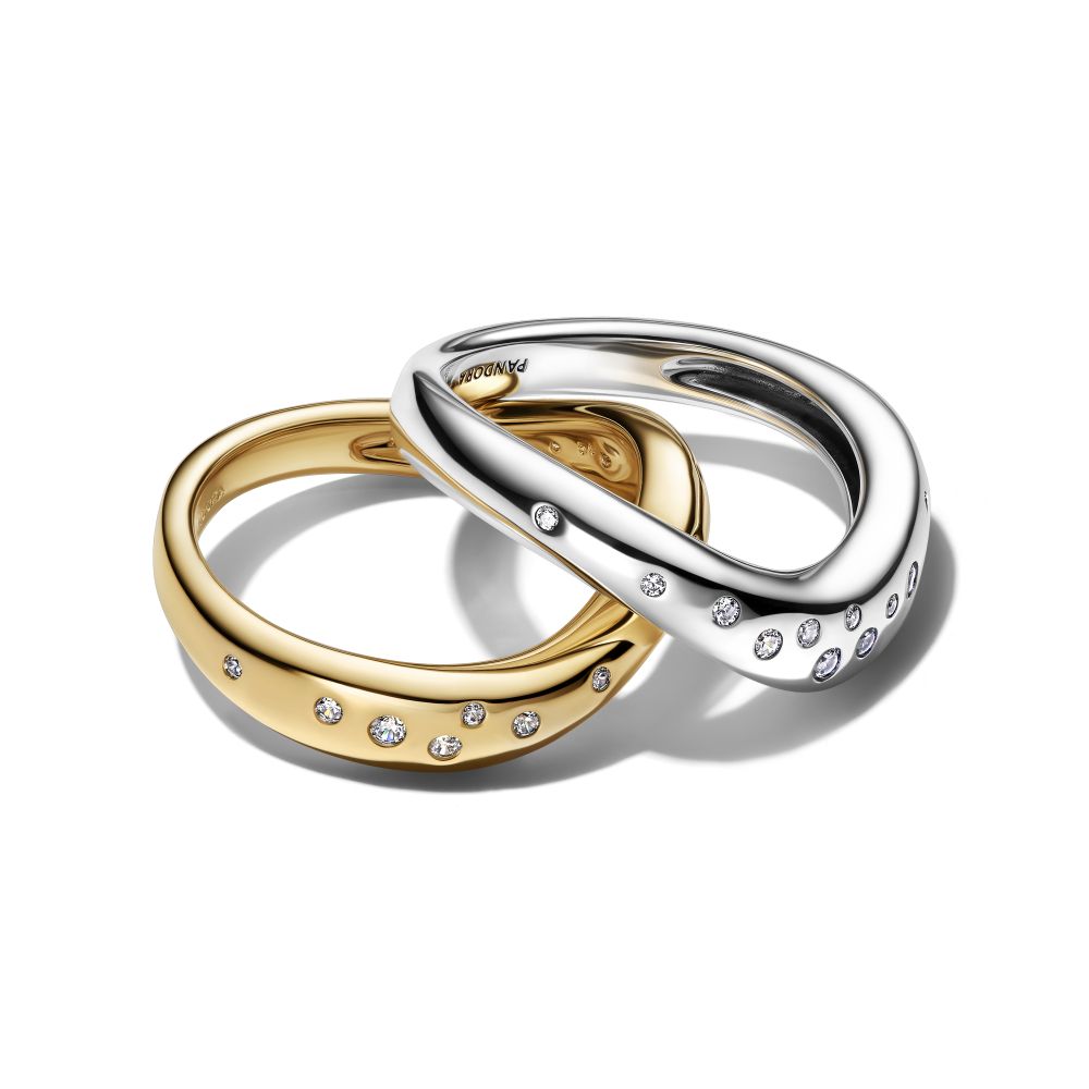 PANDORA Medium Stone - Set Oval Signet Ring 164674C01164674C01