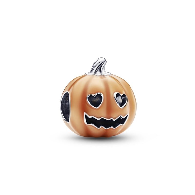PANDORA Moments Glow - in - the - dark Spooky Pumpkin Charm 792291C01