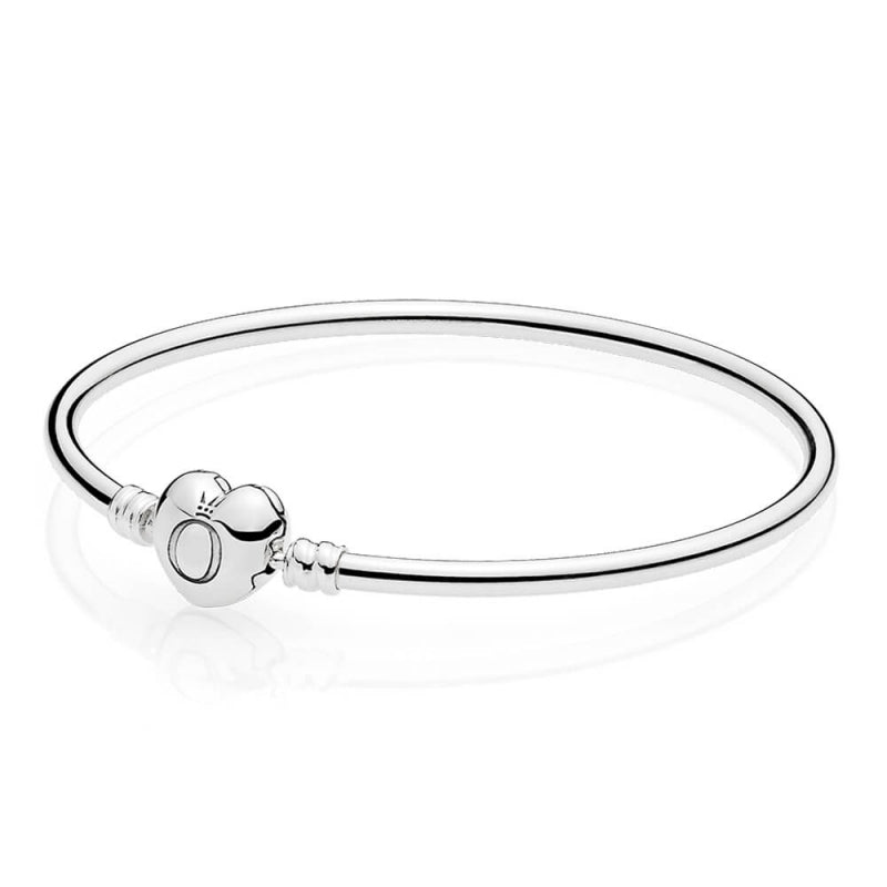 PANDORA Moments Heart Clasp Bangle 59626812500