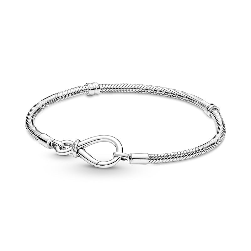 PANDORA Moments Infinity Knot Snake Chain Bracelet 590792C00590792C00