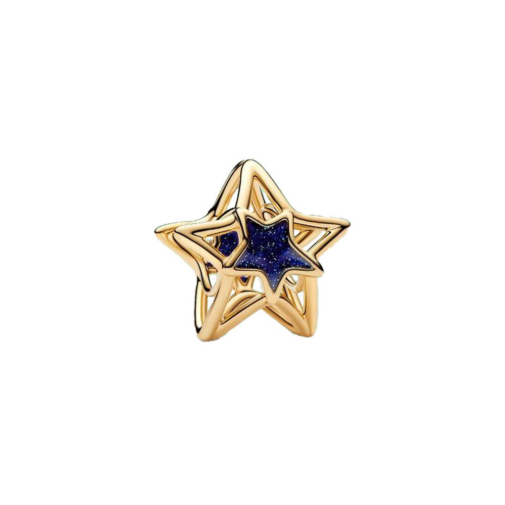 PANDORA Openwork 14k Gold Plated Star Charm 765034C01765034C01