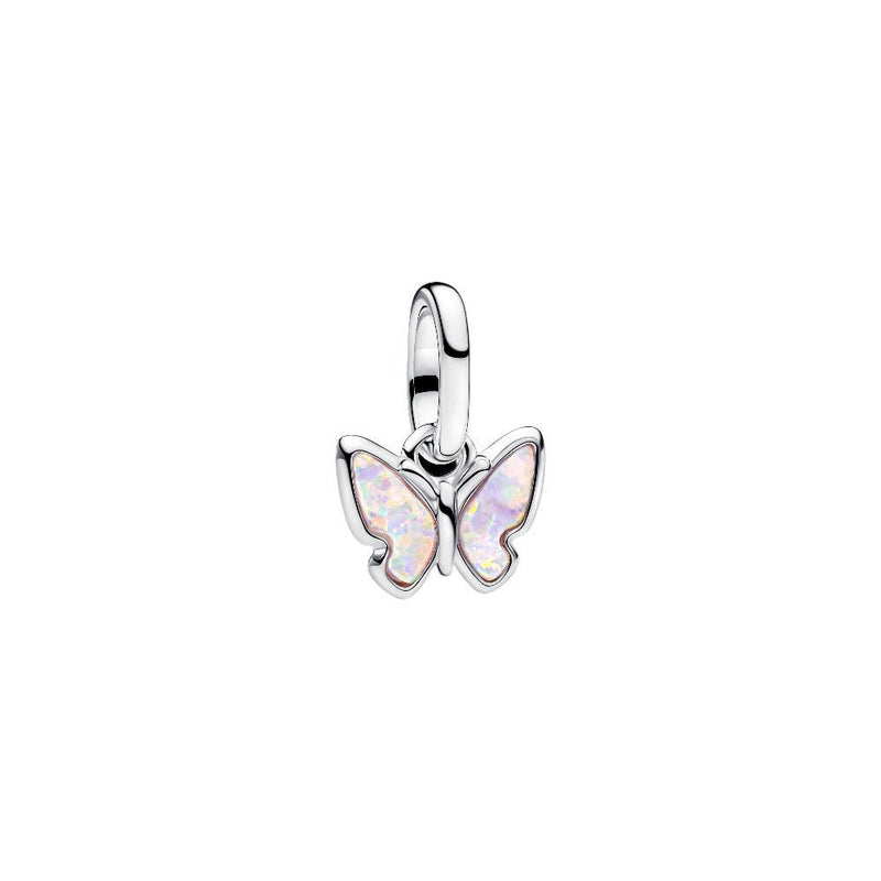PANDORA Pink Butterfly Mini Dangle Charm 793825C01