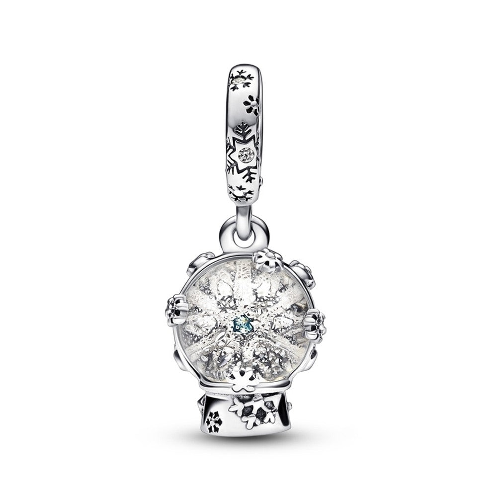 PANDORA Snowflake Snowglobe Dangle Charm 792369C01