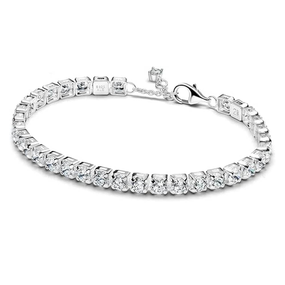 PANDORA Sparkling Bold Tennis Bracelet 593539C01