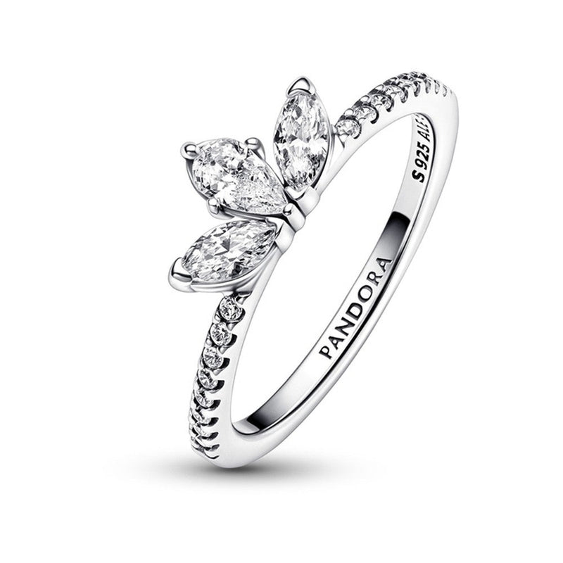 PANDORA Sparkling Herbarium Cluster Ring 192392C01258159