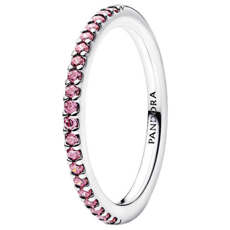 PANDORA Sparkling Pink Band Ring 192999C02192999C02