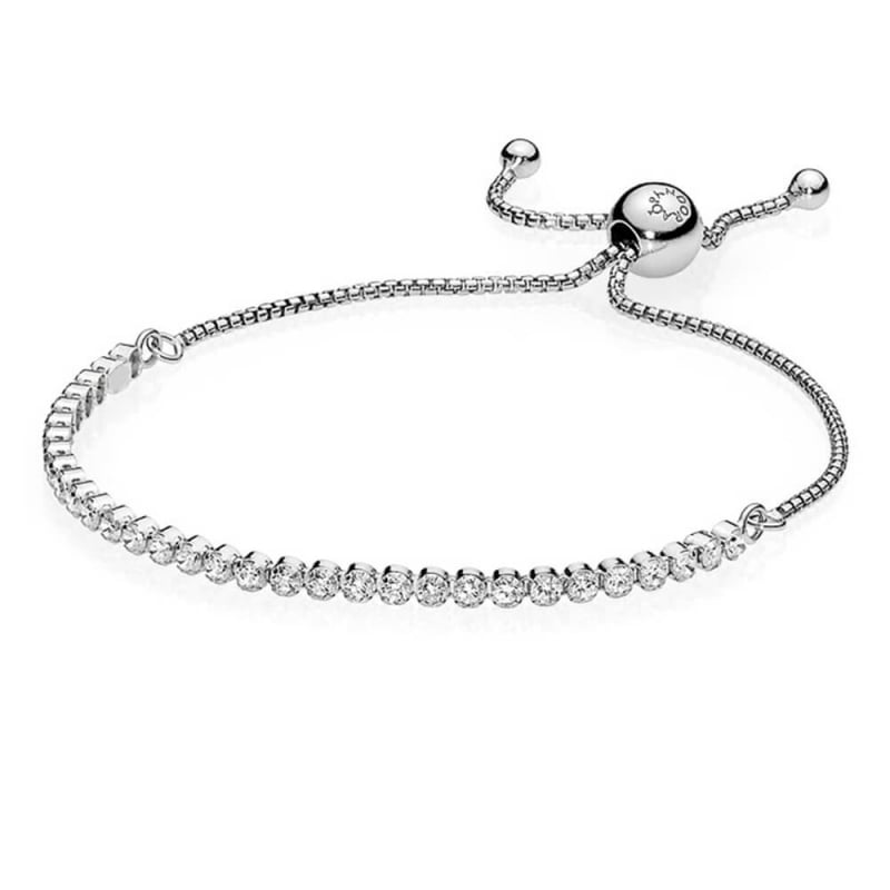 PANDORA Sparkling Silder Tennis Bracelet 599375C01244954