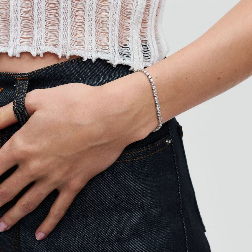 PANDORA Sparkling Tennis Bracelet 591469C01