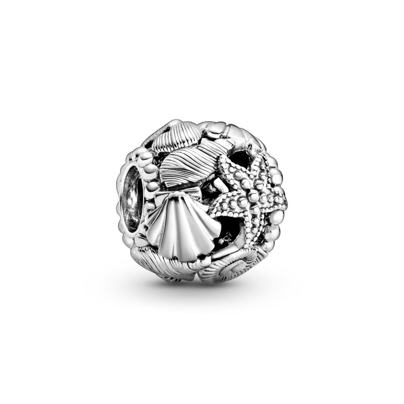 PANDORA Starfish, Shells & Hearts Charm 798950C00