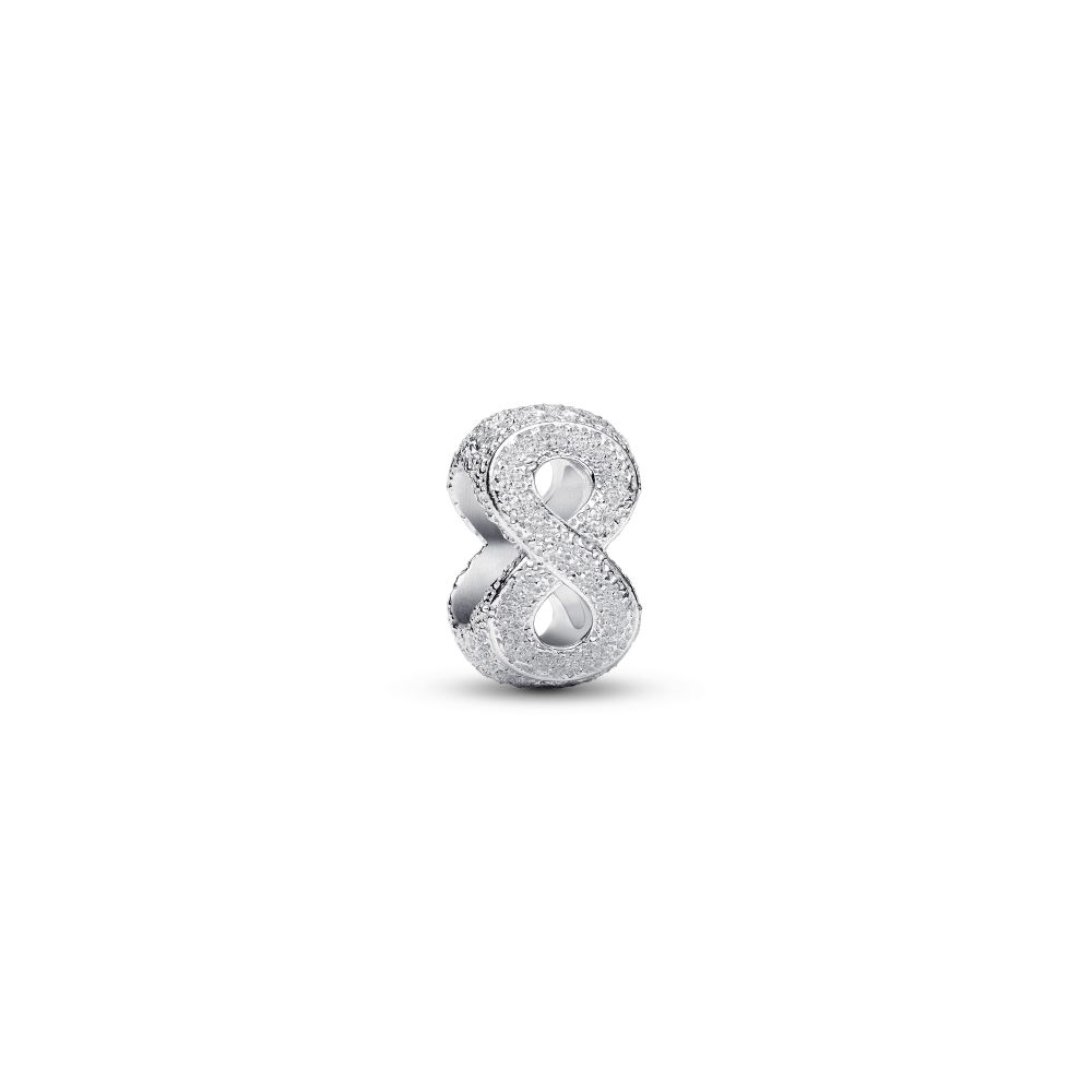 PANDORA Textured Infinity Symbol Mini Charm 794523C00794523C00