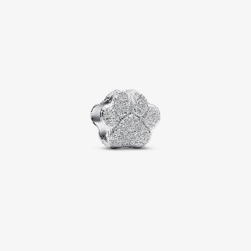 PANDORA Textured Paw Mini Charm 794043C00276345