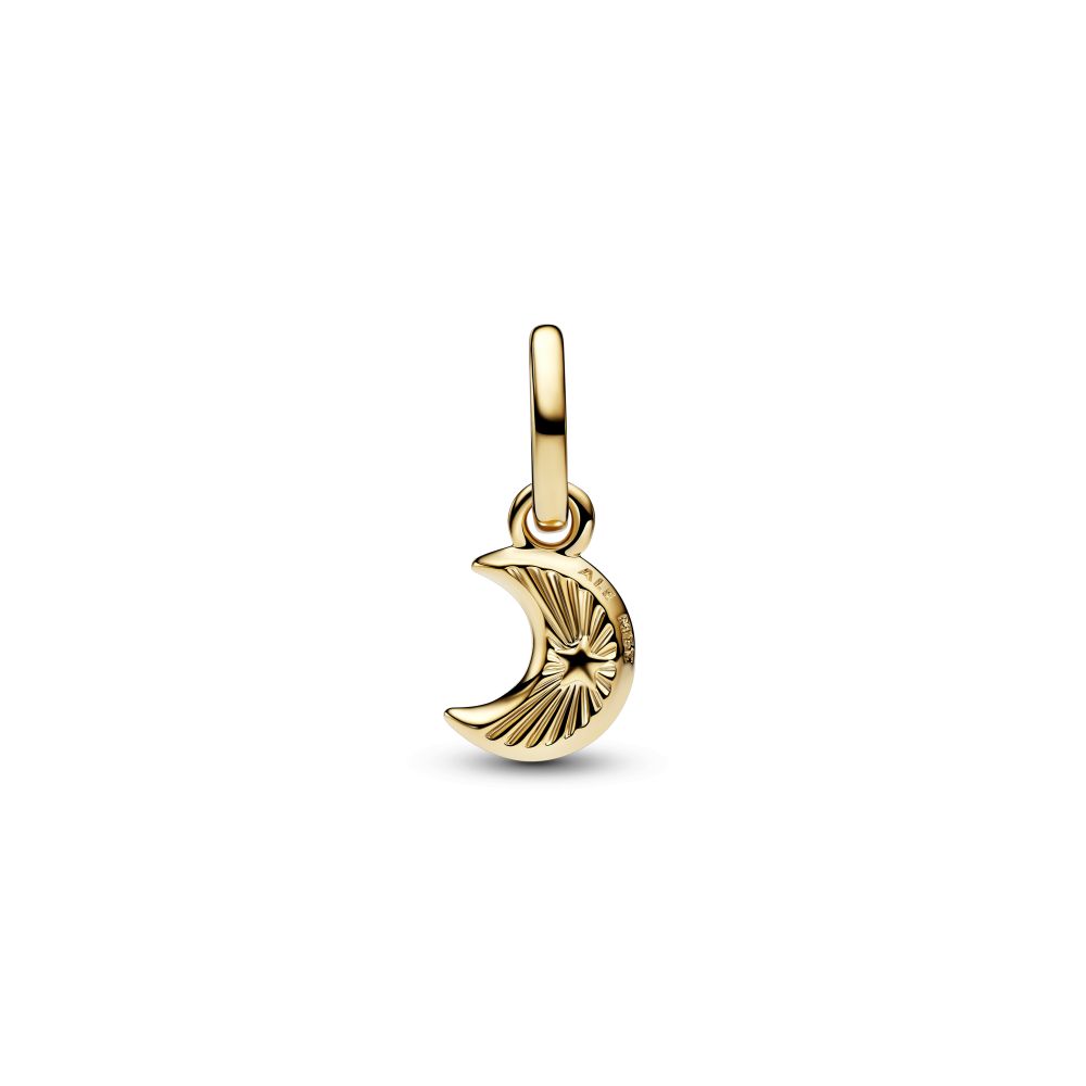 PANDORA White Crescent Moon Mini Dangle Charm 764614C01764614C01