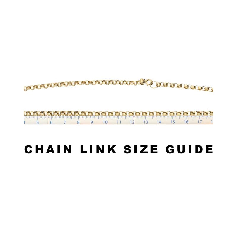 Pre - Owned 9ct Yellow Gold Belcher Chain 24inch2026W31-4-6