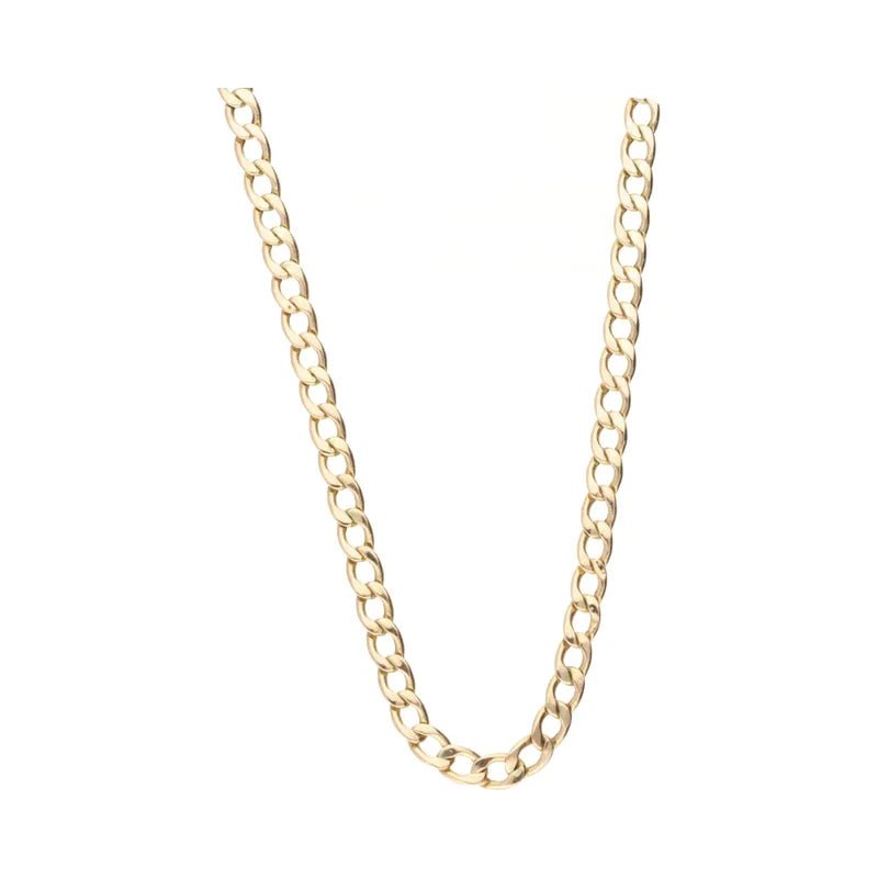 Pre - Owned 9ct Yellow Gold Loose Curb Chain 20inch2026W31-13-16