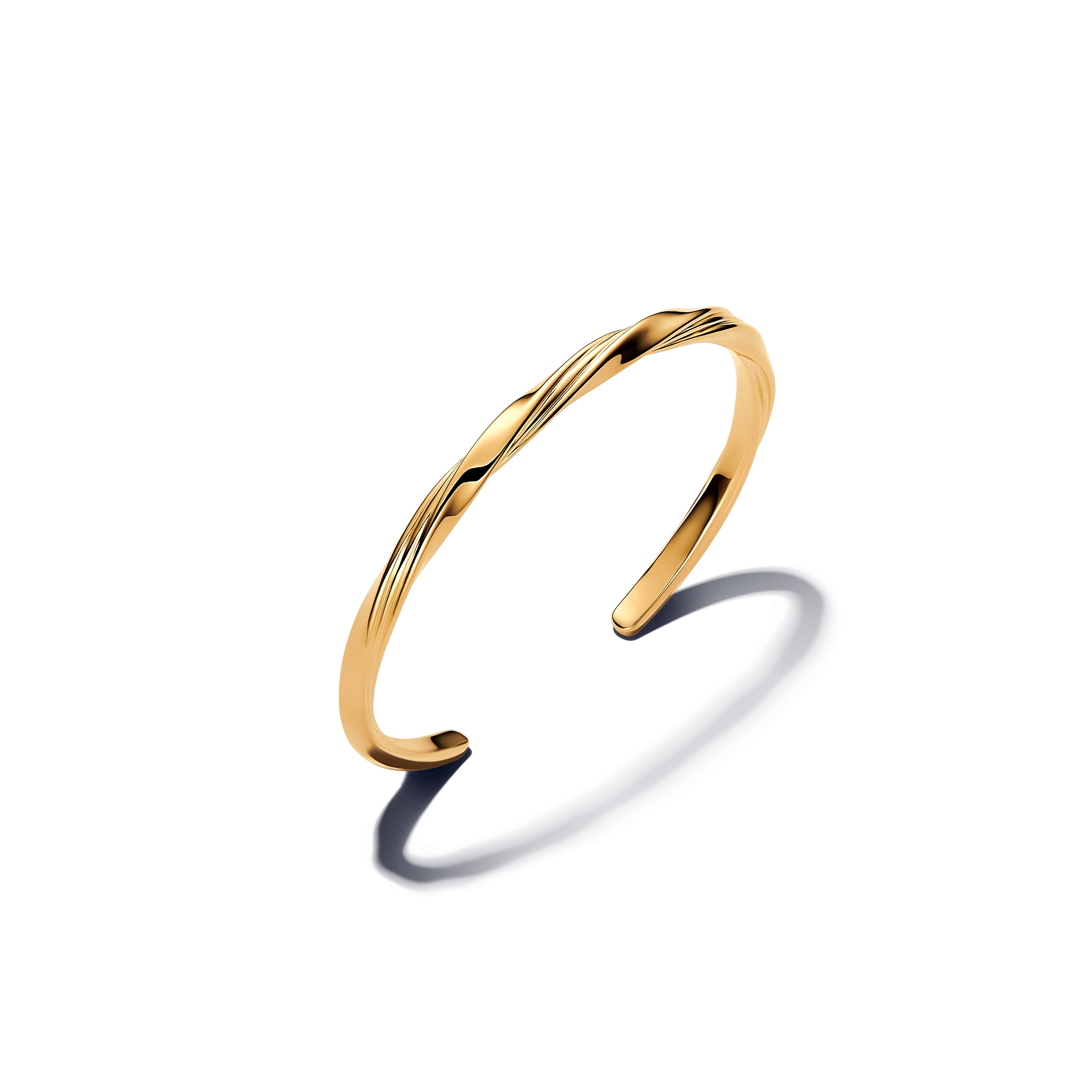 PANDORA Twisted Open Bangle (CHECK SIZES) 563869C00