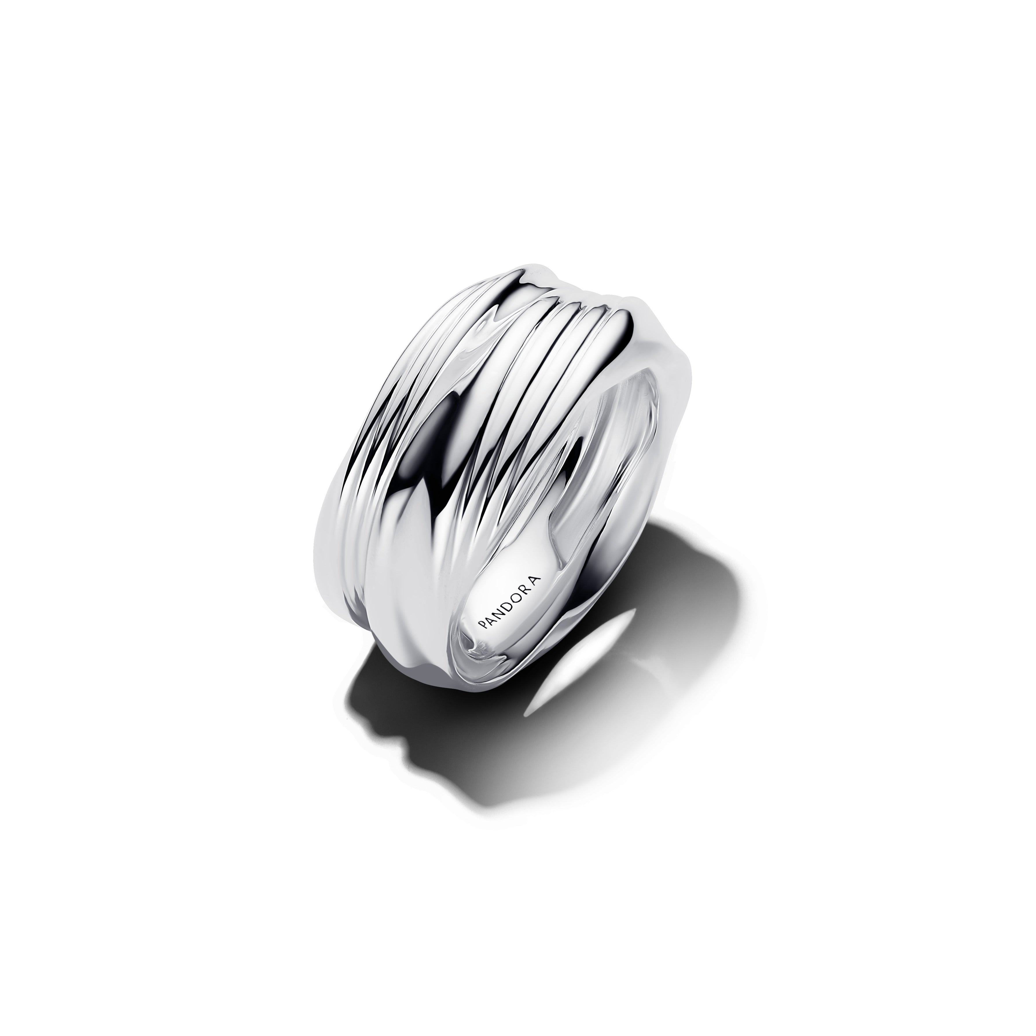 PANDORA Twisted Double Ring 193890C00